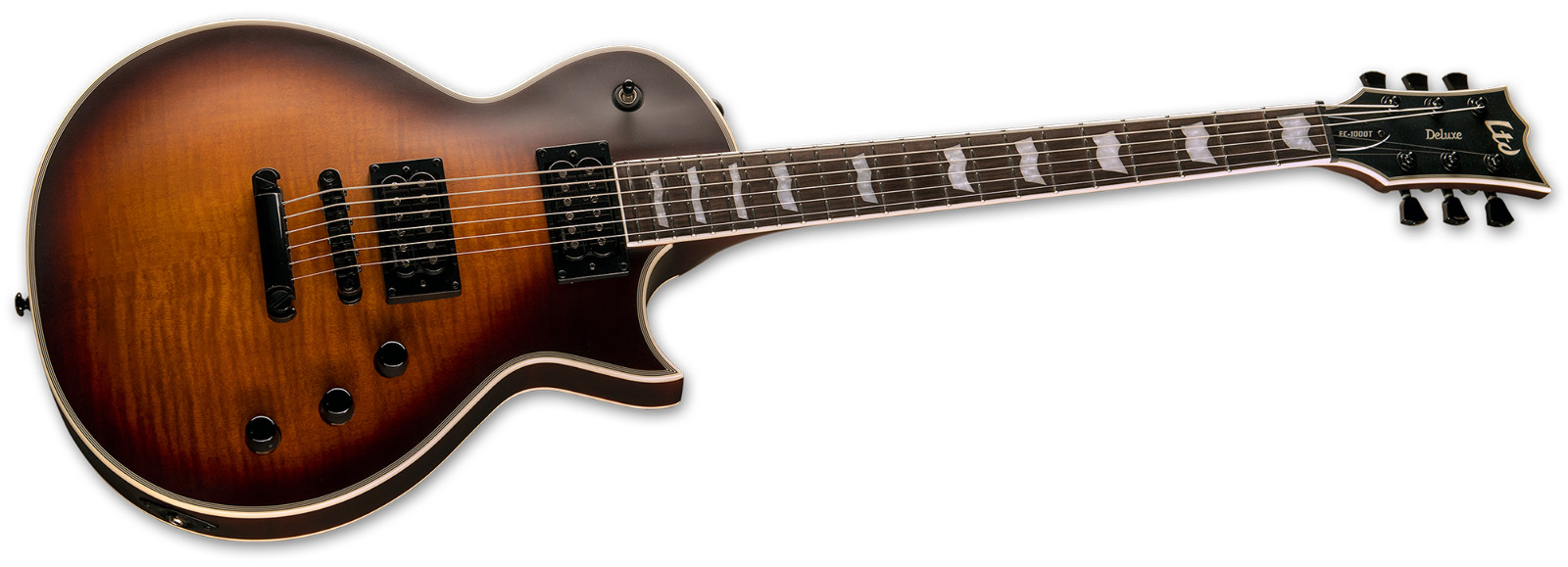 ESP LTD EC-1000T CTM Tobacco Sunburst Satin Electric Guitar B-Stock EC-1000 T