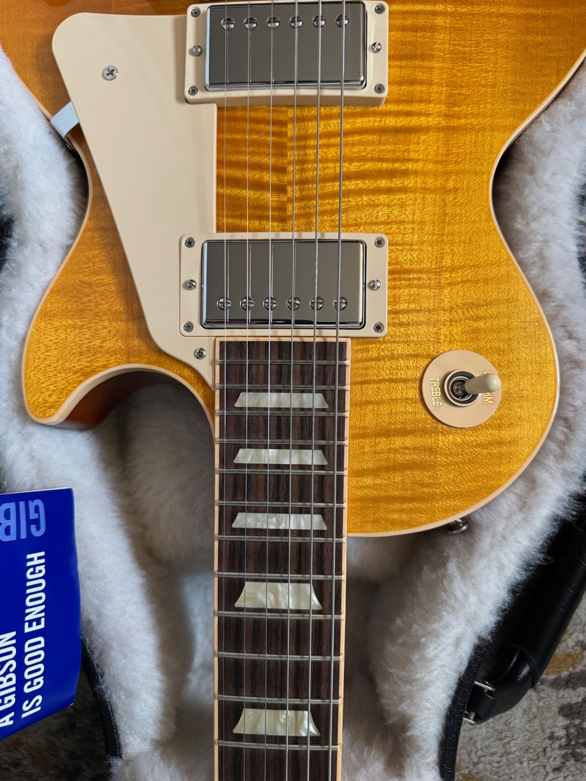 2013 Gibson Les Paul Standard Translucent Amber Flame Maple Top w/ OHSC & Tags