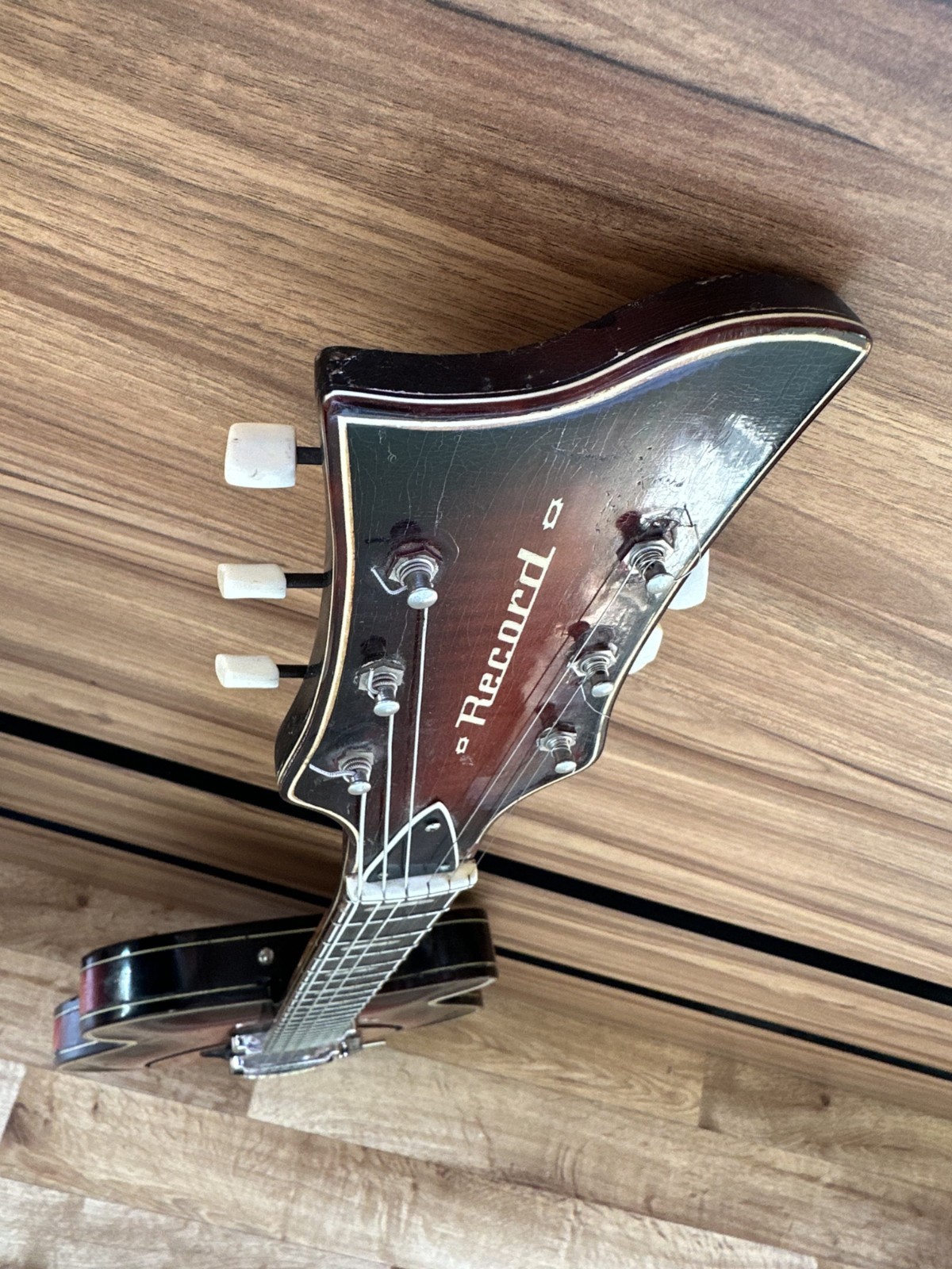 70s Musima Record GDR Germany Electric Guitar Vintage and very Rare