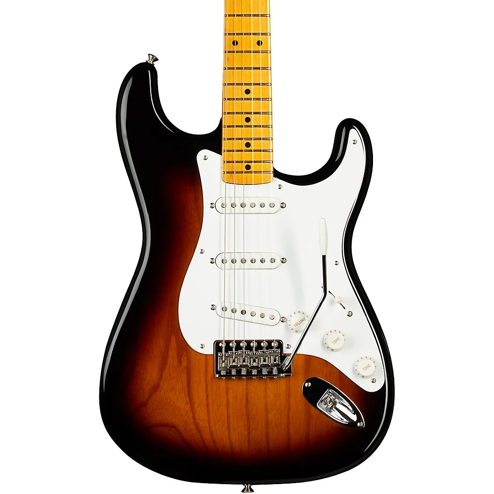 Fender 70th Anniversary 1954 Stratocaster Guitar 2Color Sunburst 19788148031 RF