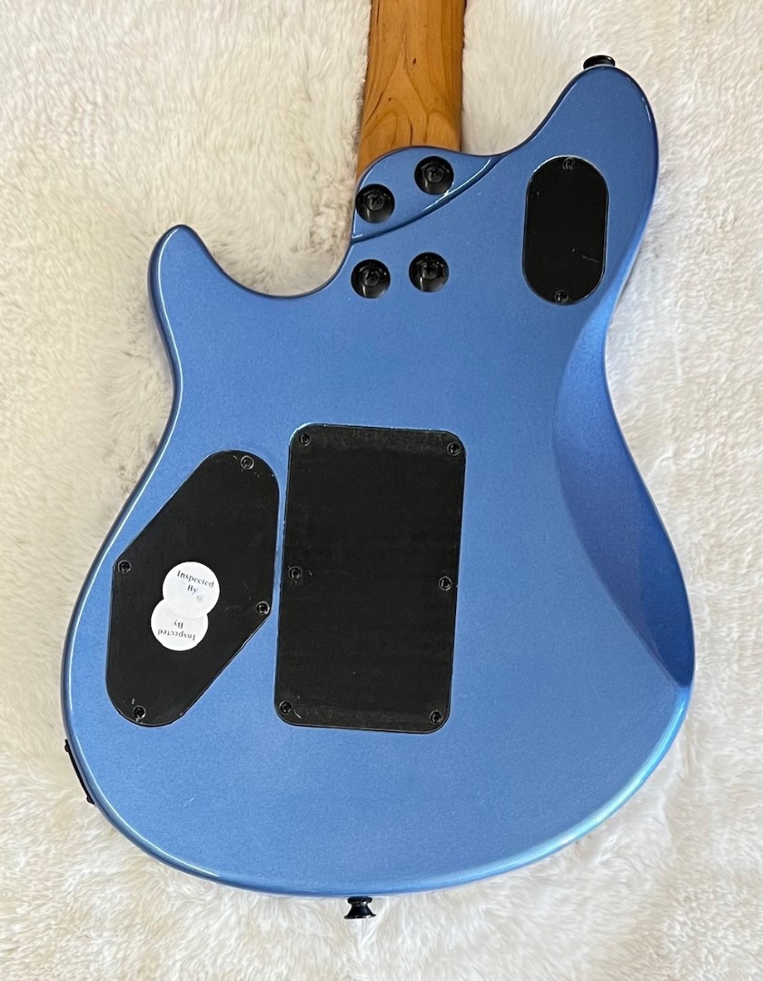 EVH Wolfgang Standard Electric Guitar, Baked Maple Fingerboard, Pelham Blue
