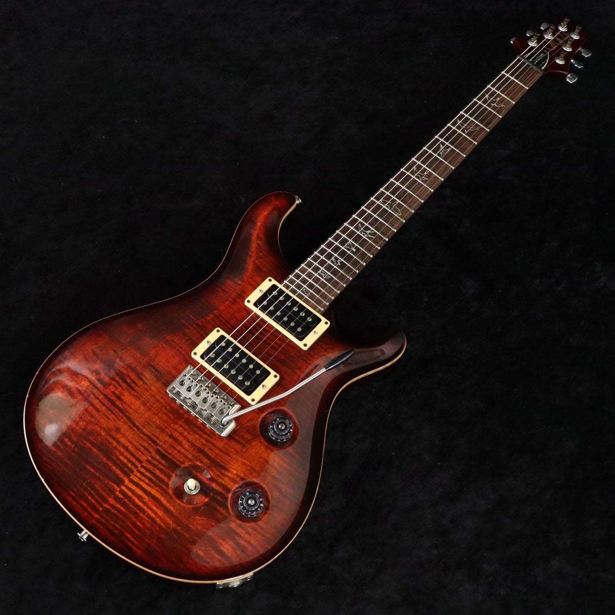 Paul Reed Smith PRS 2011 Custom 24 Fire Red Burst Standard Neck Used Electric