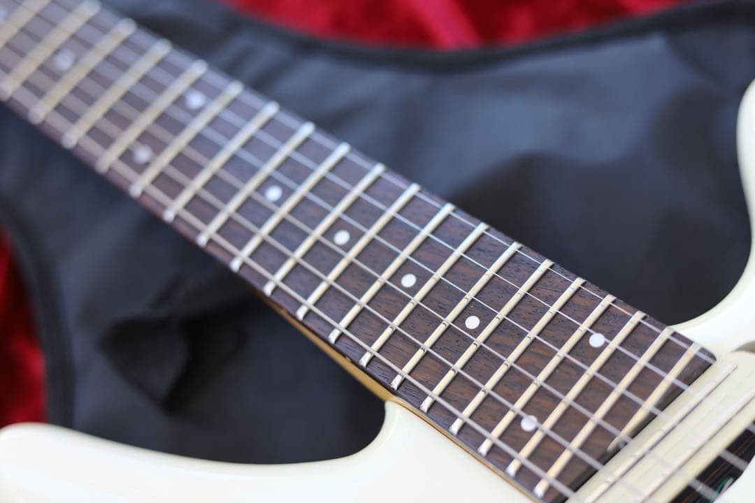 Yamaha MG-KII HSH Electric Guitar White w/ Soft Case Maintained MIJ Used Japan