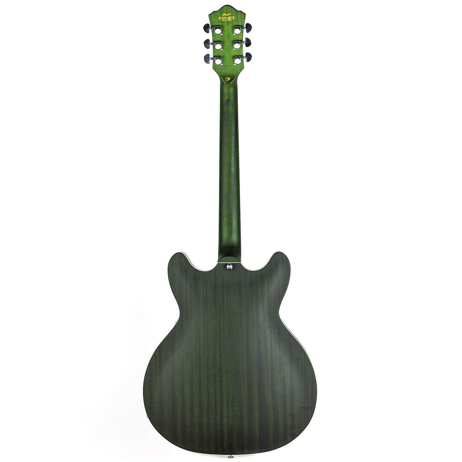 Semi-Hollow Body Guitar matte finished P90 Electric Guitar