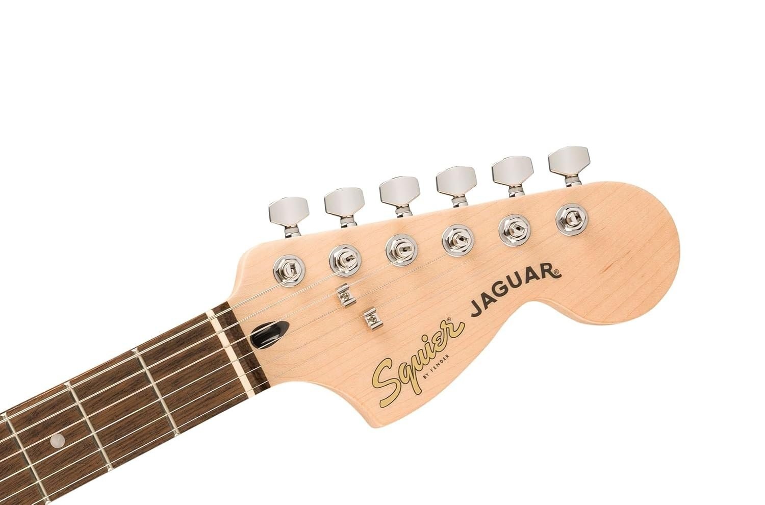 Squier Affinity Series Jaguar, Laurel Fingerboard, Black Pickguard, 3-Color…