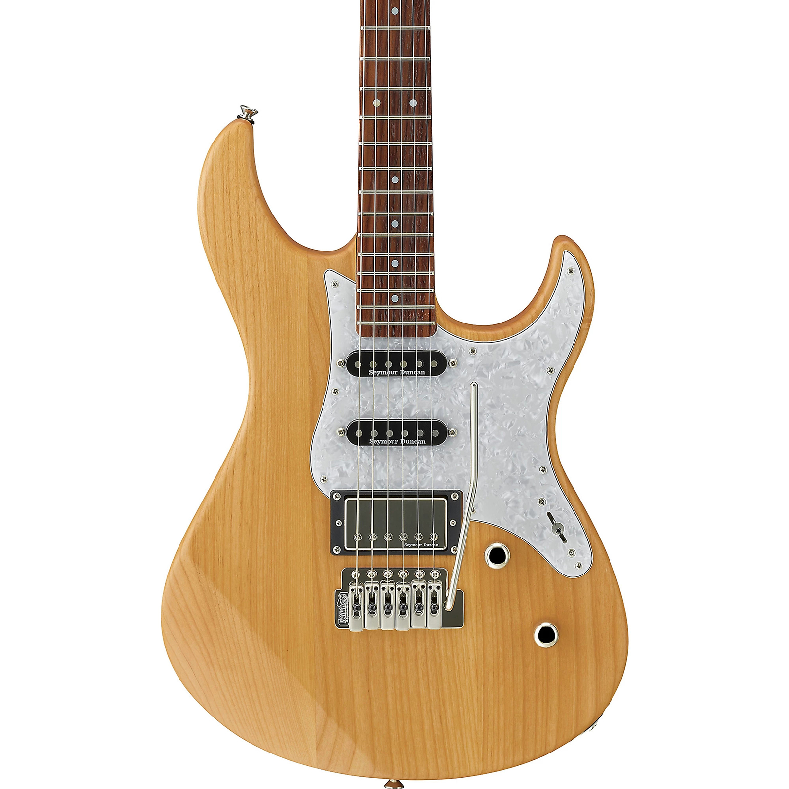 Yamaha Pacifica 612VIIX Solid Body Electric Guitar, Yellow Natural Satin