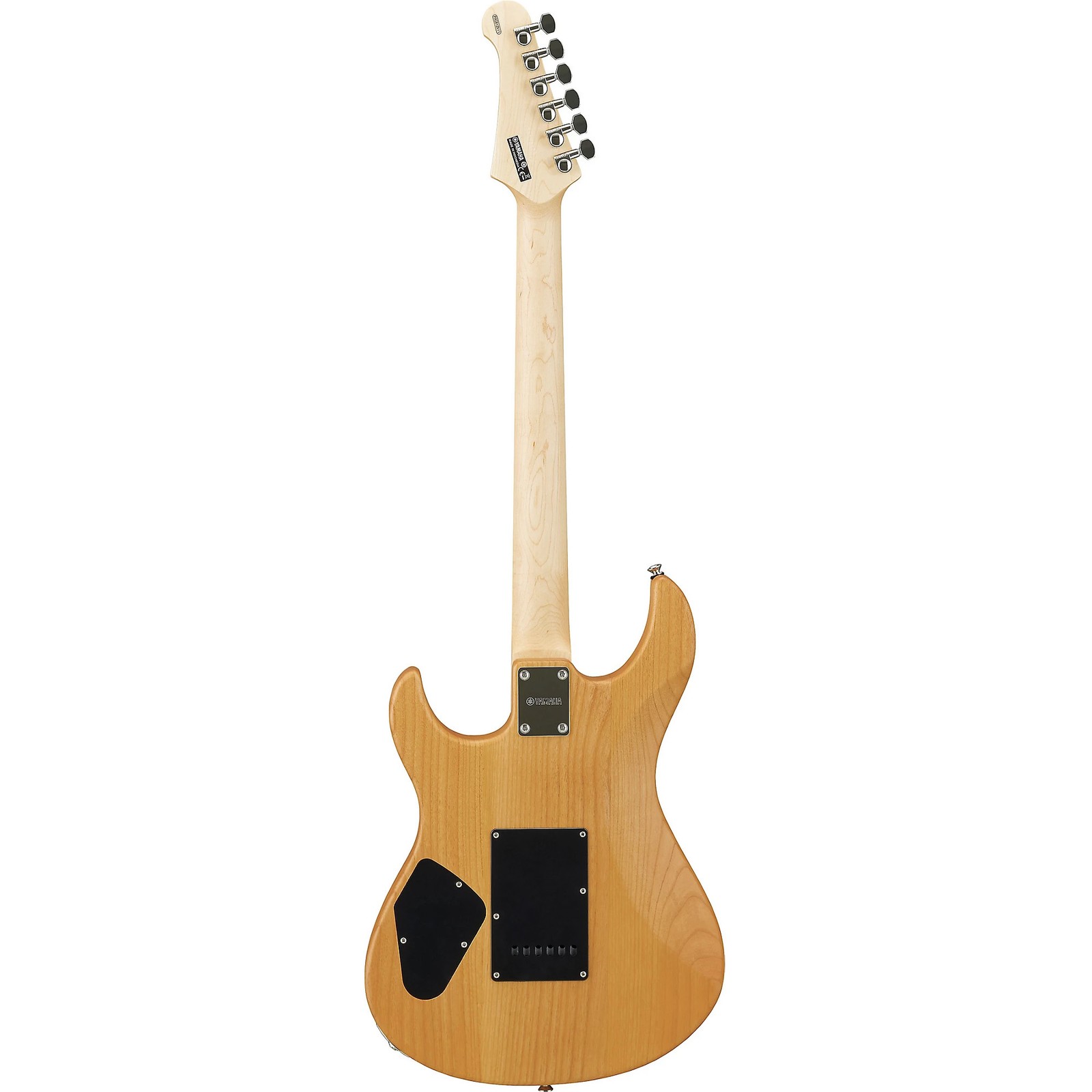 Yamaha Pacifica 612VIIX Solid Body Electric Guitar, Yellow Natural Satin