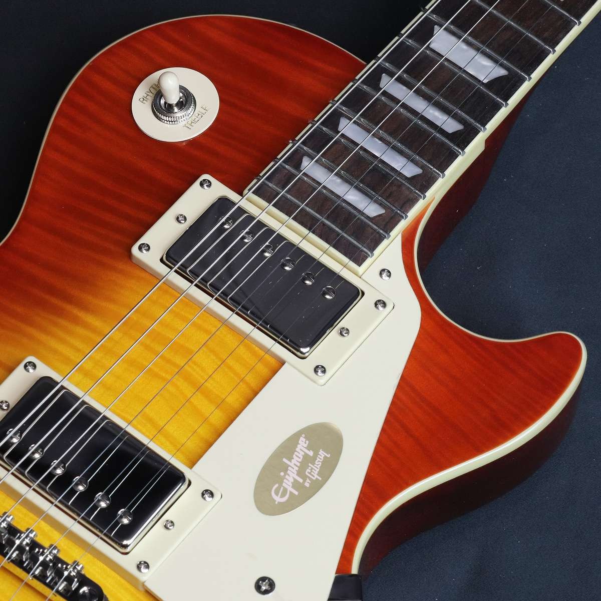 Epiphone by Gibson Inspired by Gibson Les Paul Standard 50s Figured Washed Cherr