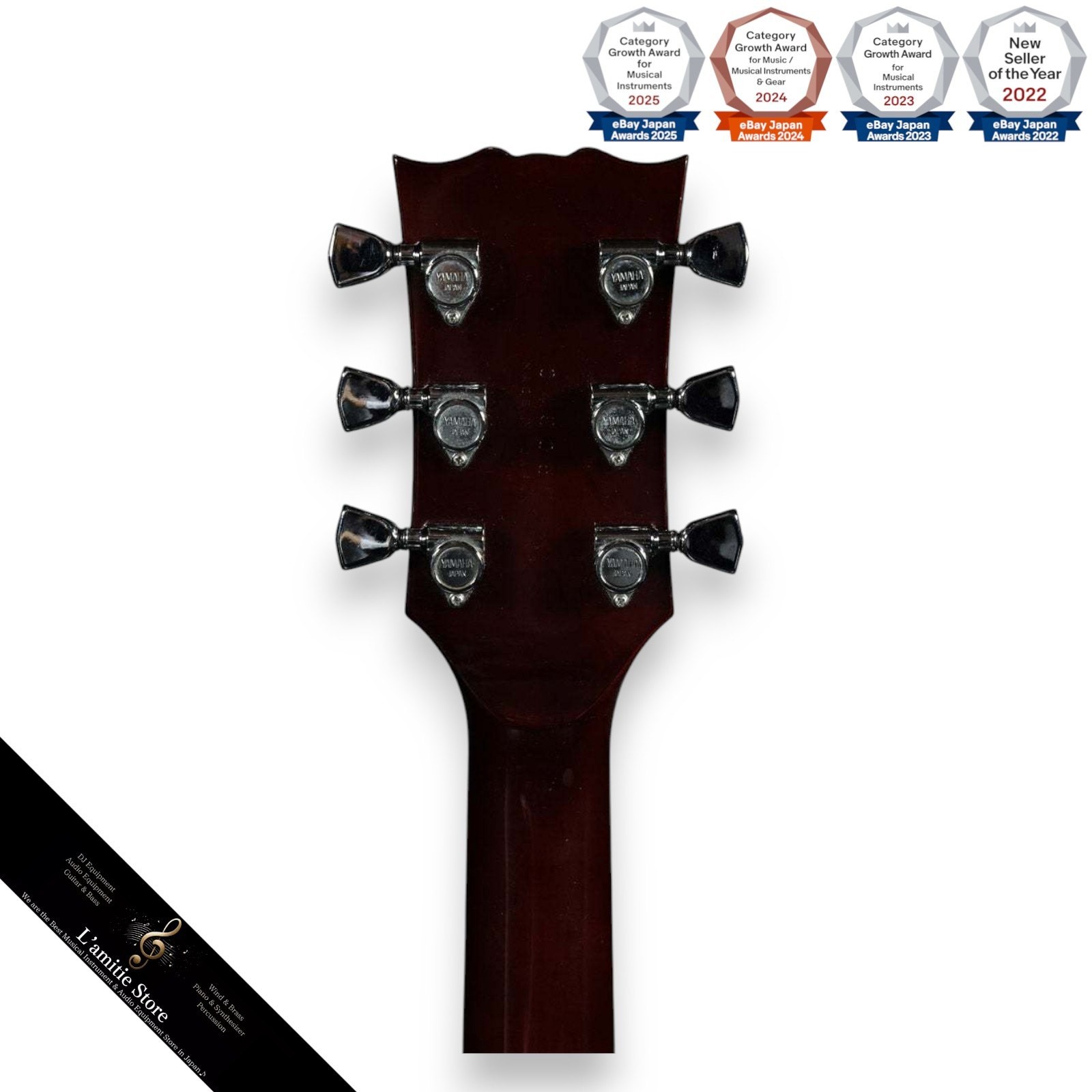 Yamaha SF3000 Brown Sunburst Electric Bass Guitar Creases Scratches