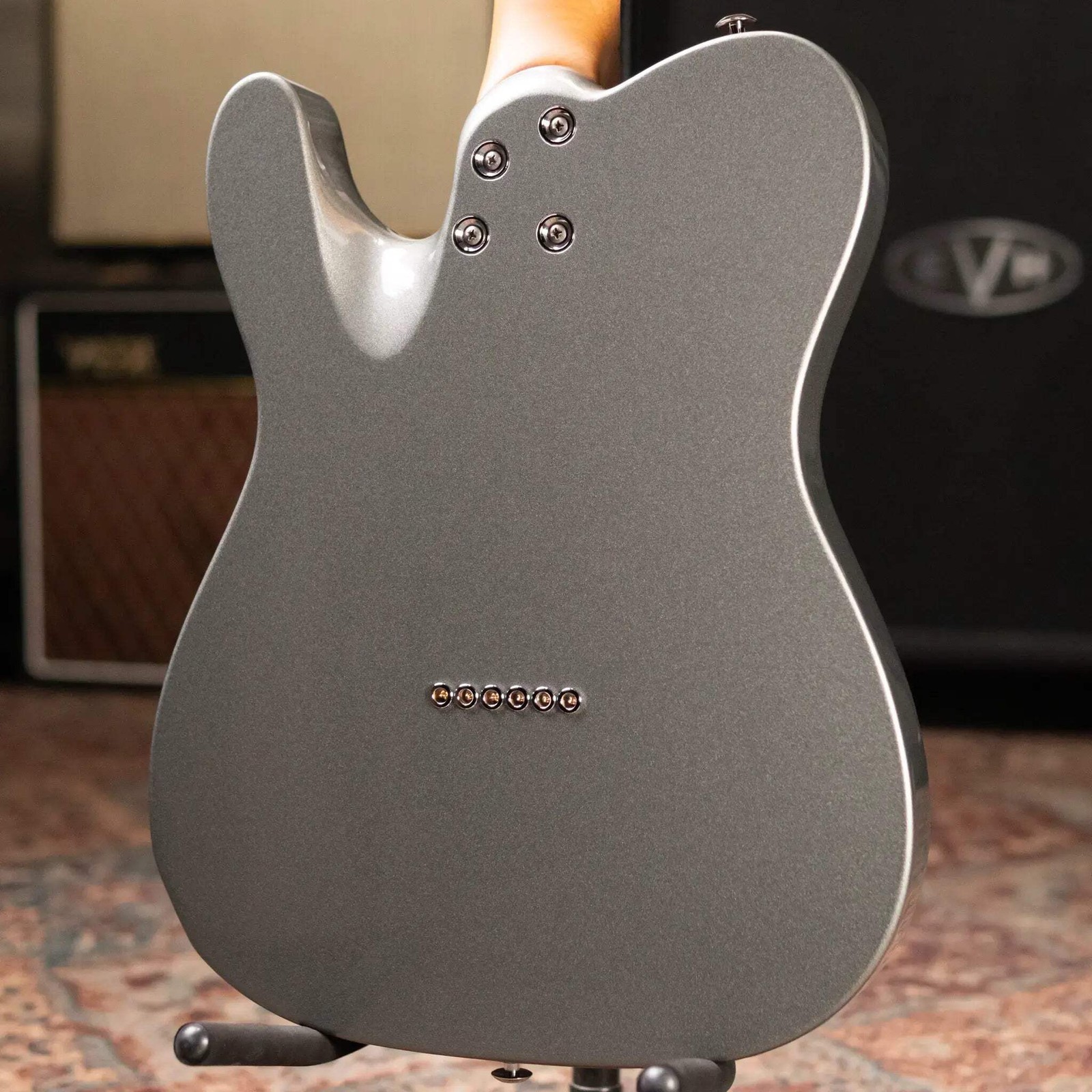 Suhr Andy Wood Signature Series Modern T Electric Guitars – AW Silver with Hards
