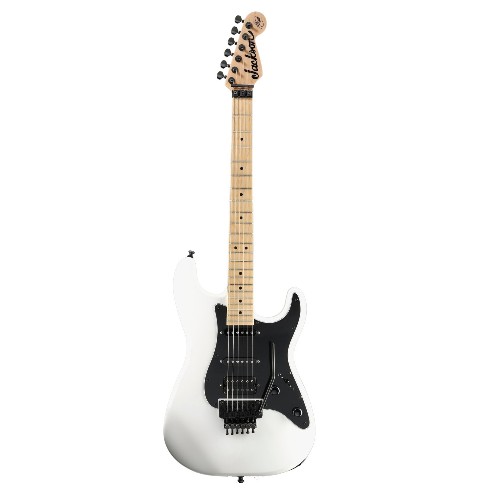 Jackson X Series Adrian Smith Signature SDXM Guitar, Snow White/Black Pickguard