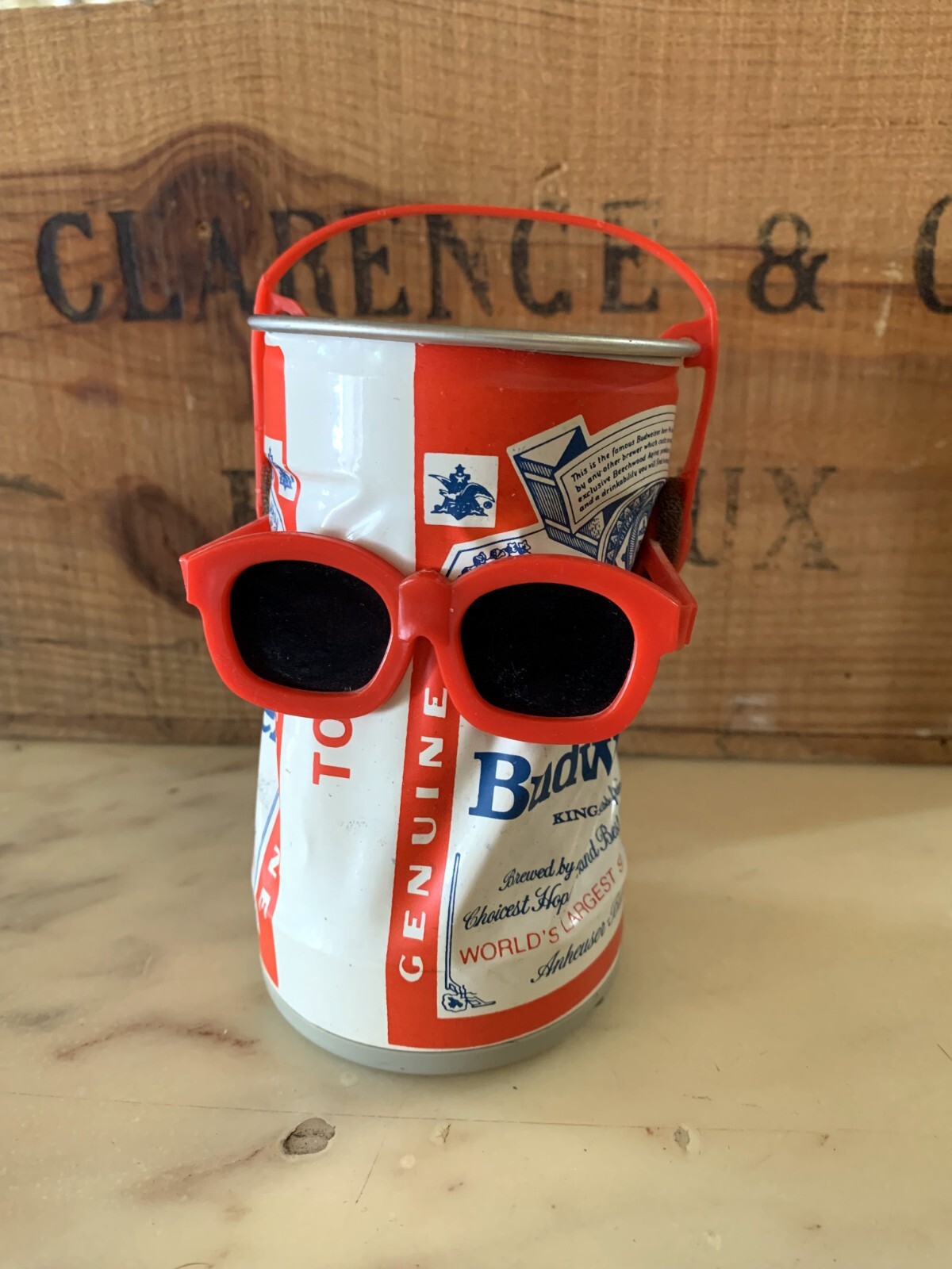 VINTAGE GADGET TOY BEER BUDWEISER CAN DANCING 1980s WORKING