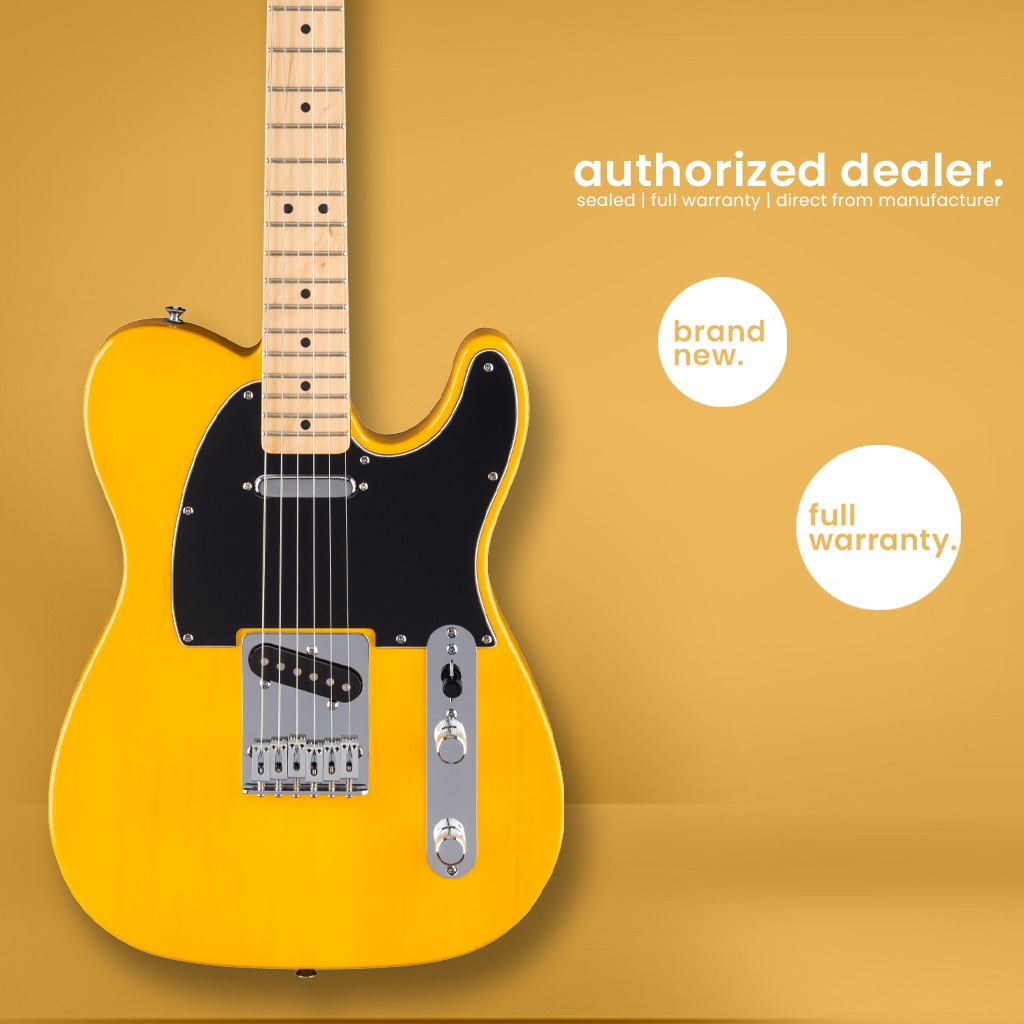 Fender – Standard Telecaster Electric Guitar – Butterscotch Blonde