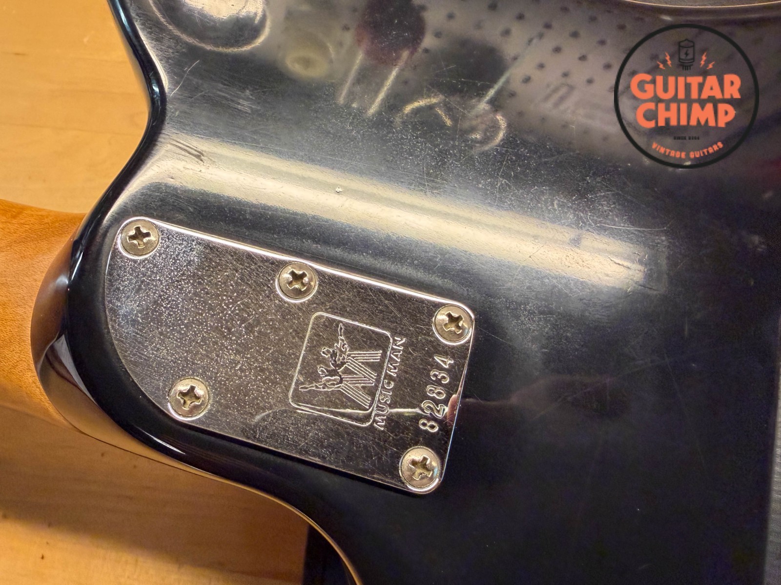 1992 Ernie Ball Music Man Eddie Van Halen EVH Gold Translucent OHSC