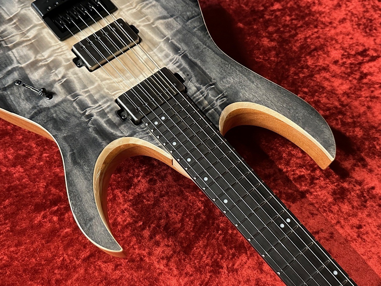 MAYONES Duvell Elite 4Ever 6 -Trans Natural Fade Black Burst Out Gloss- 3.606Kg