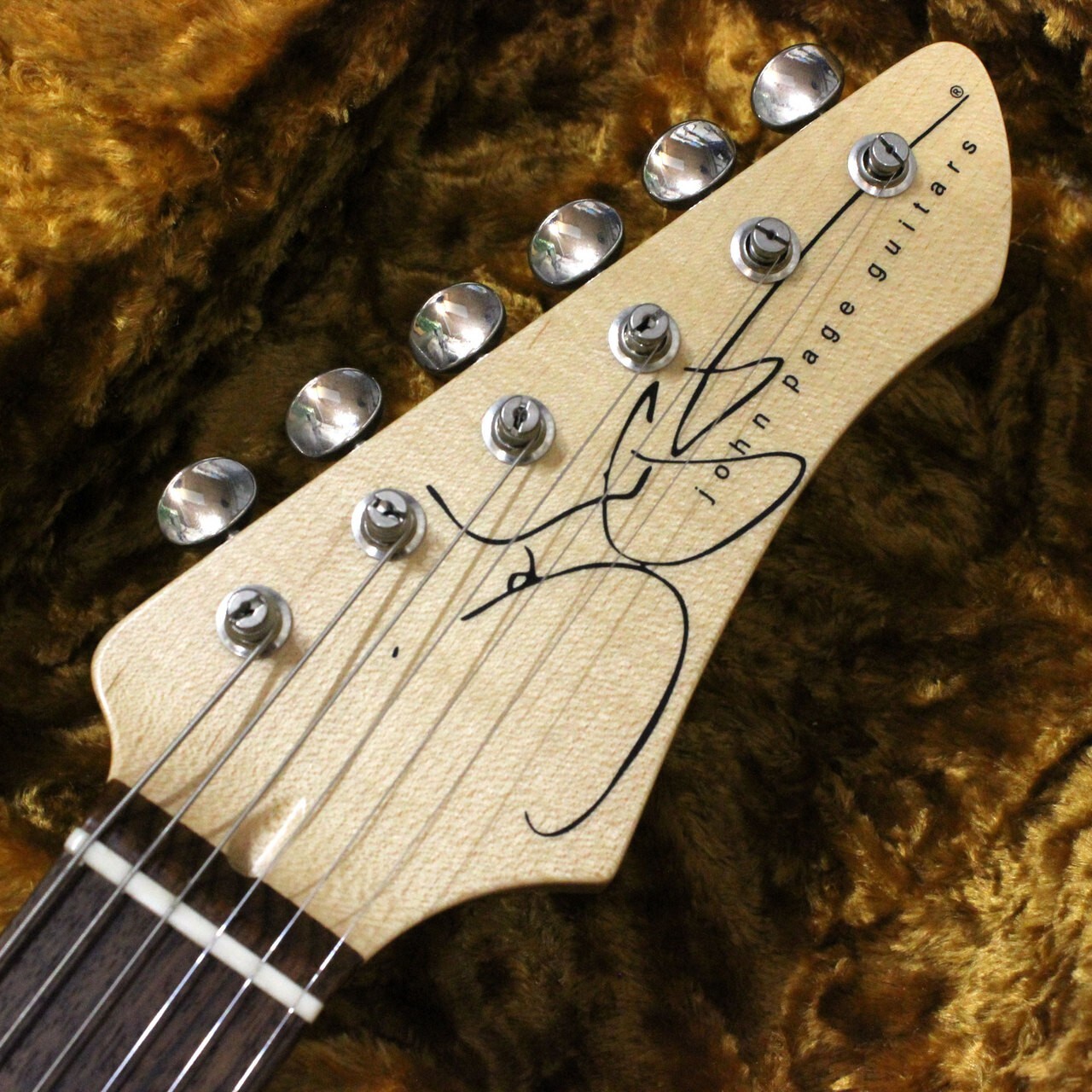 John Page Guitars The Ashburn Custom Ice Tea Burst ST Type 2018 Electric Guitar