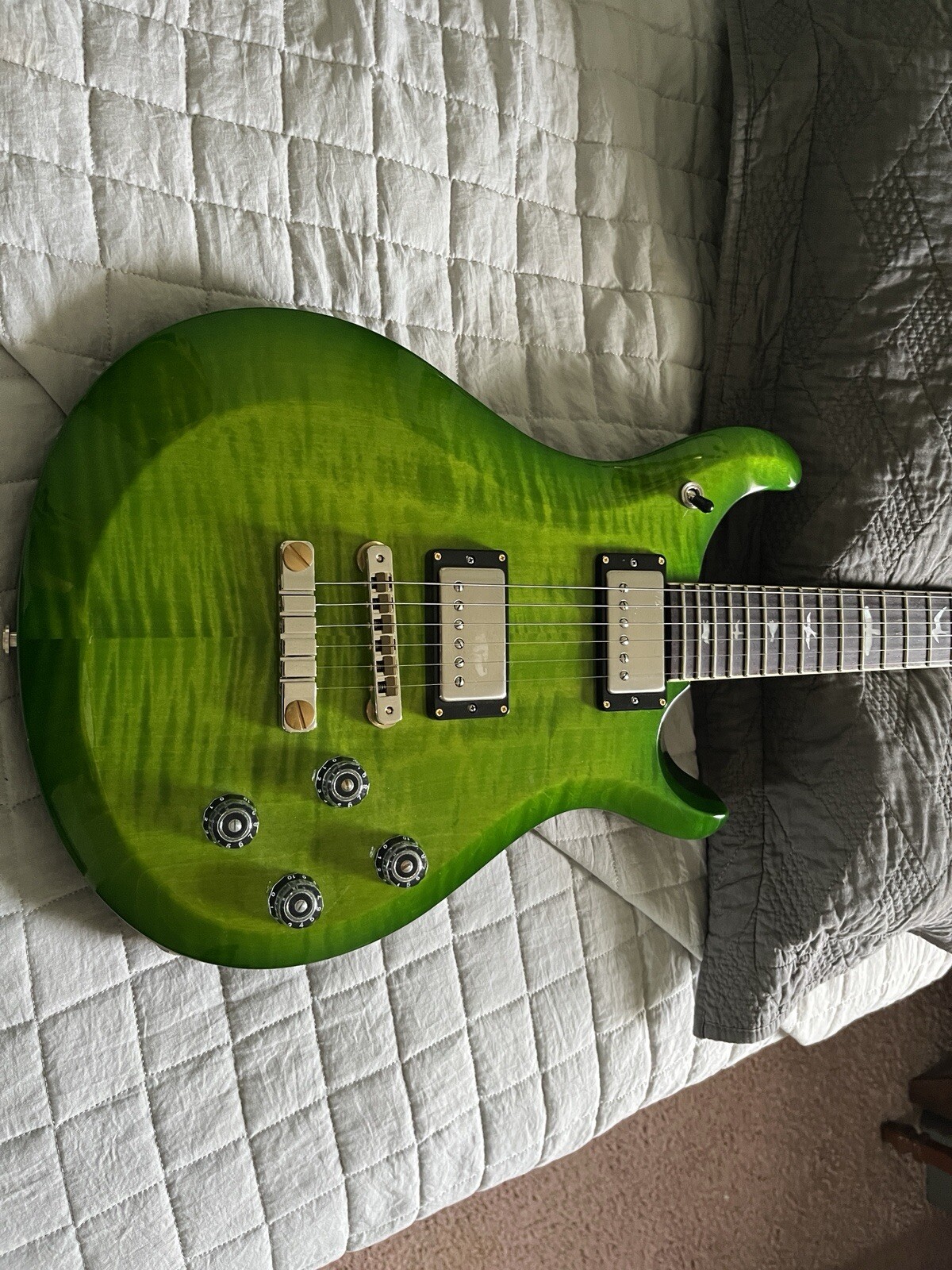 PRS S2 10th Anniversary Mccarty 594 Ezera Verde phase III tuner upgrade