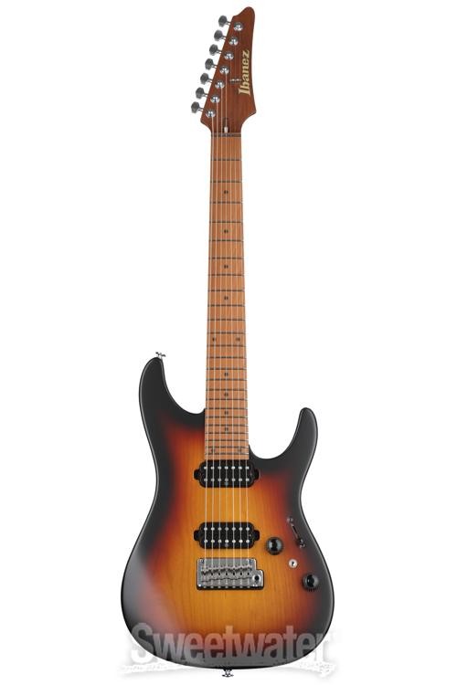 Ibanez Prestige AZ24027 7-string Electric Guitar – Tri Fade Burst Flat