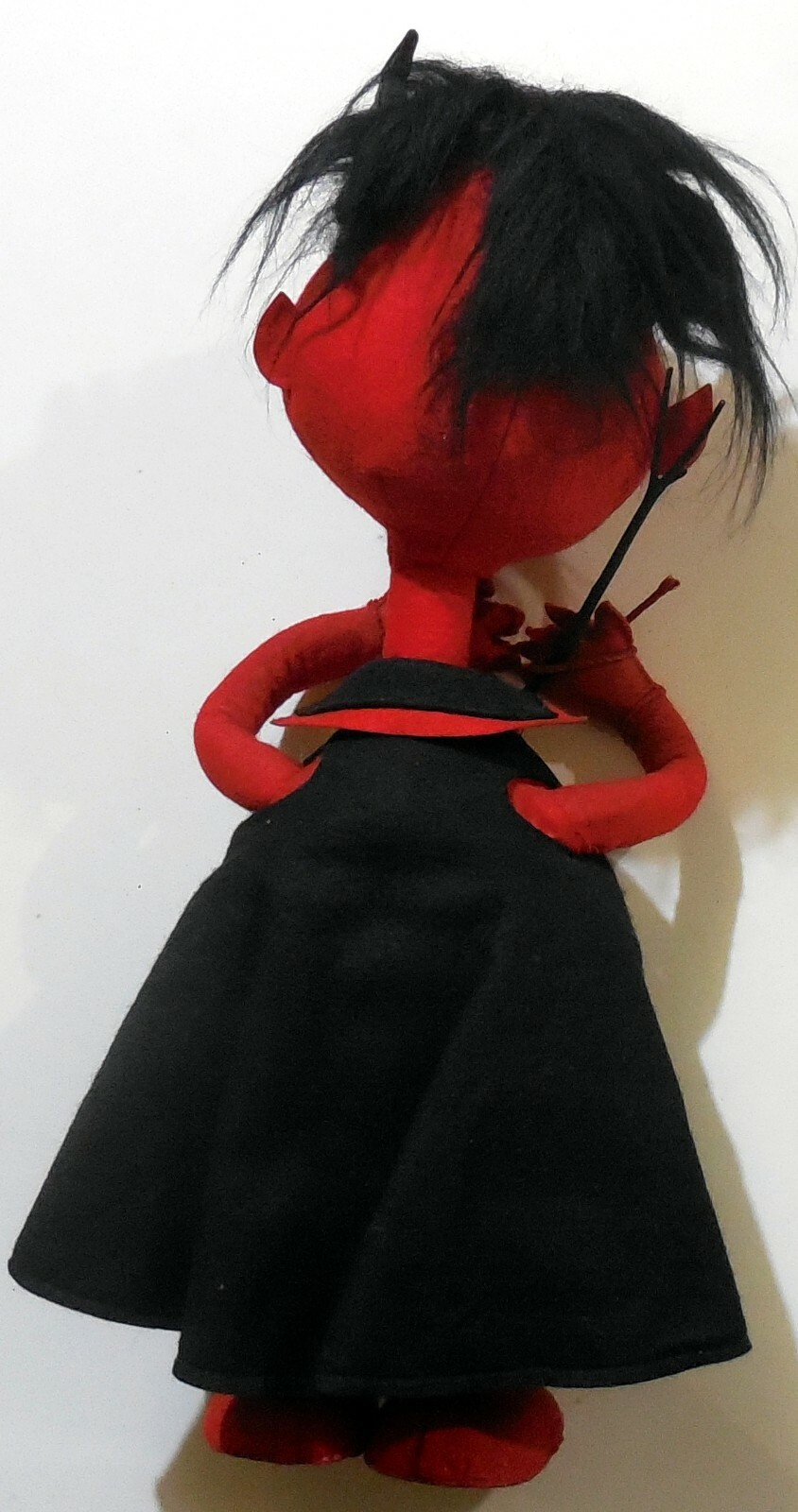 VINTAGE TOY DOLL LENCI PANNOLENCI CLOTH DEVIL 1970s stuffed figure no lars