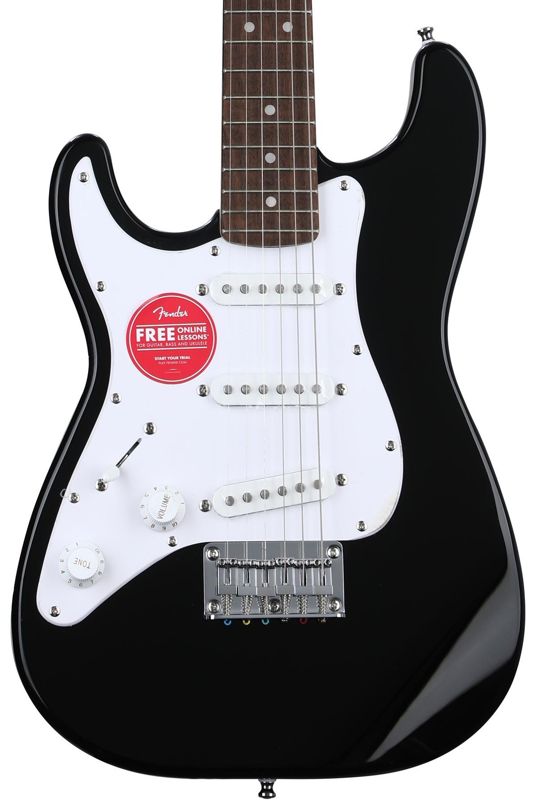 Squier Mini Stratocaster Left-handed Electric Guitar – Black
