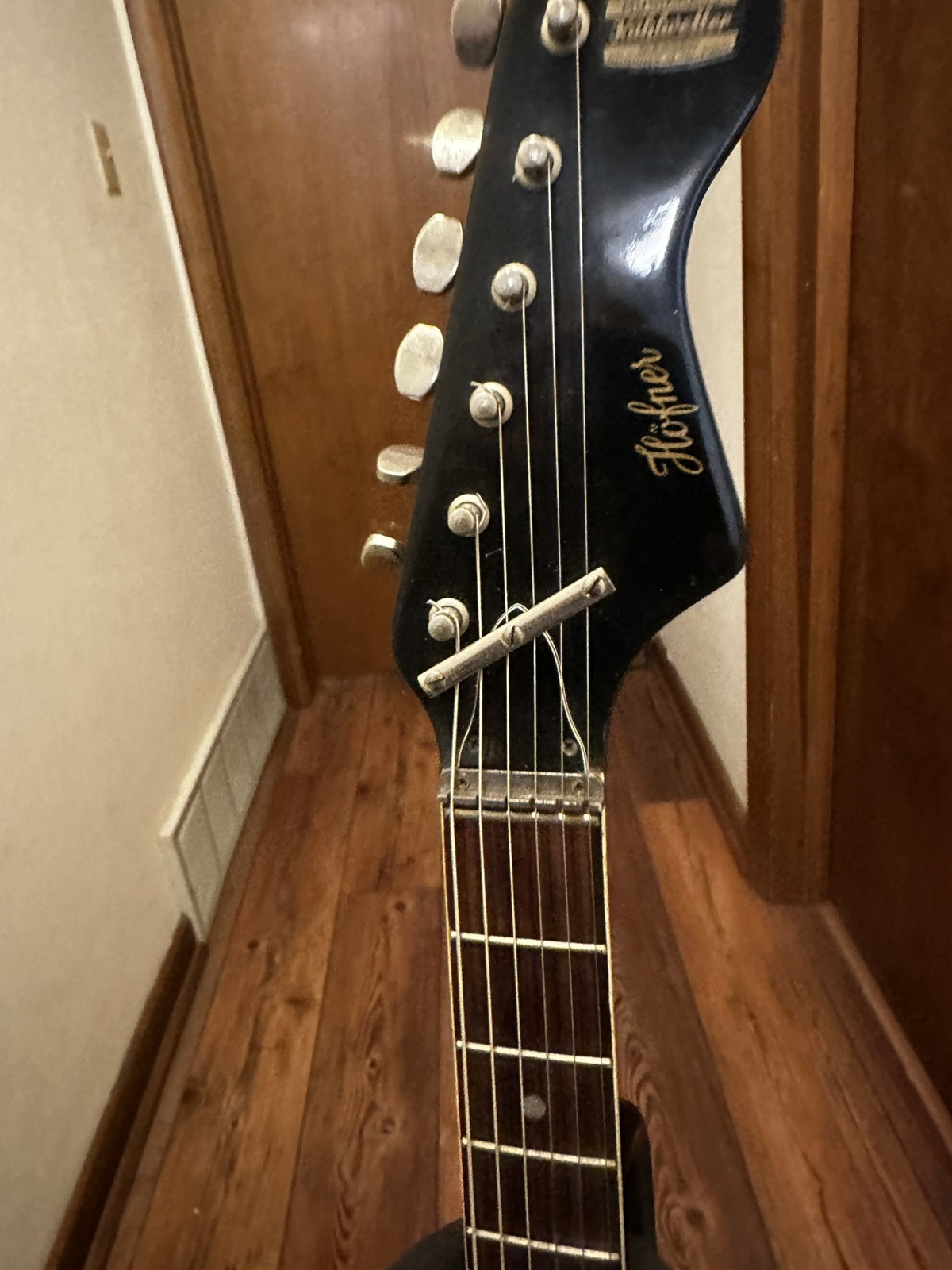HOFNER 170 VINTAGE sunburst guitar Germany 1960s 1970s VIDEO