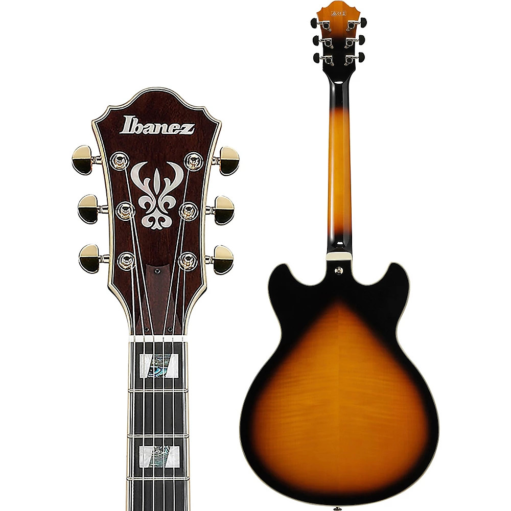Ibanez AS113 Artstar Semi-Hollow Electric Guitar Brown Sunburst