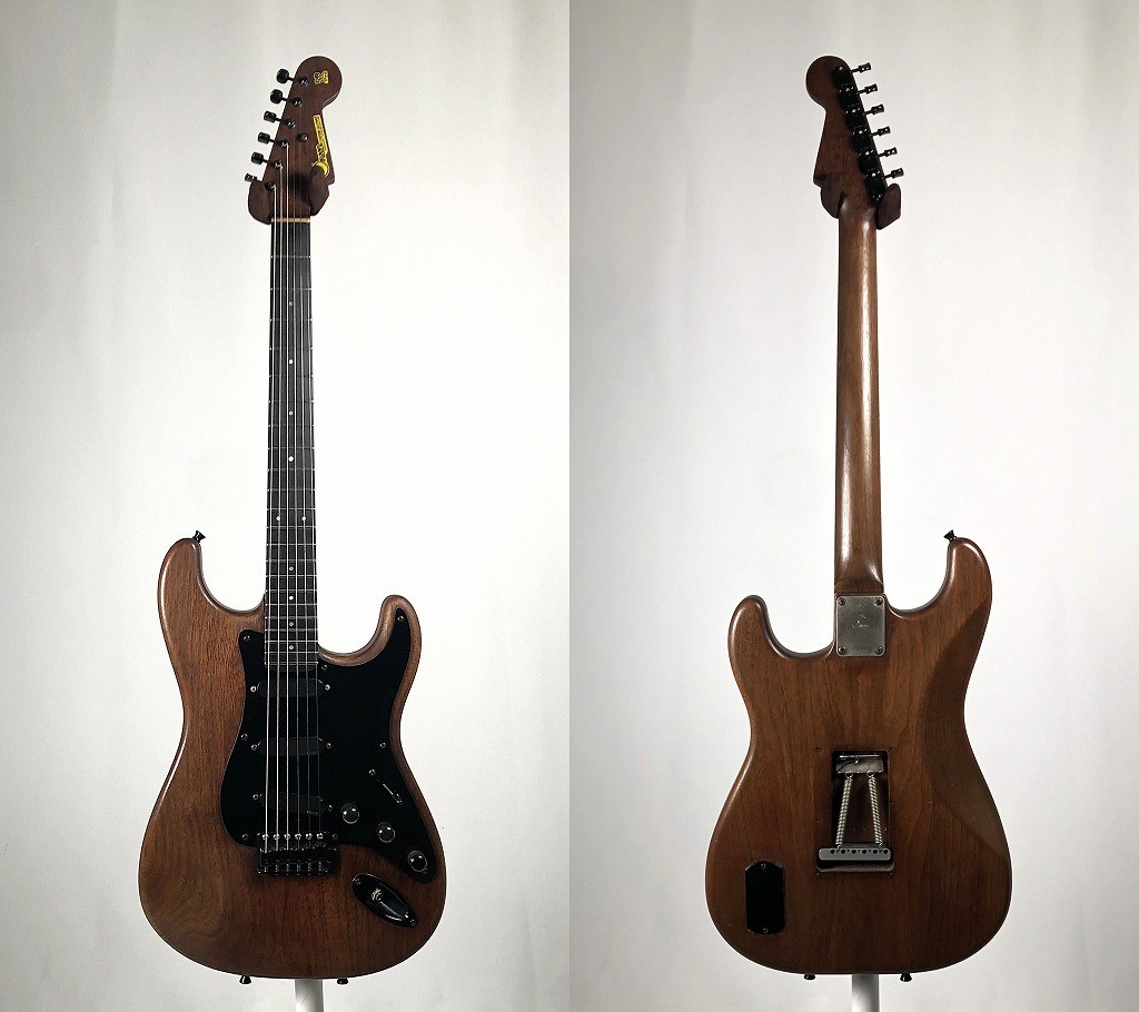 Moon ST-189 NATURAL Oil FINISH Electric Guitar Used Product Shipping From Japan