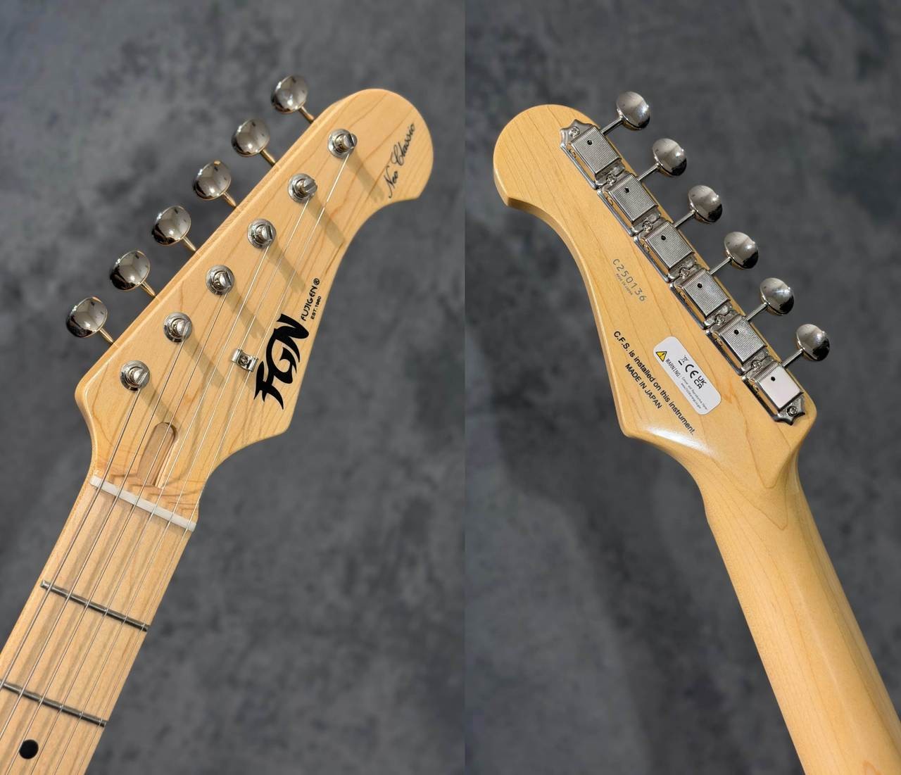 FUJIGEN FGN NTE110MMHT ~Natural~ #C250136 3.46kg Mahogany body