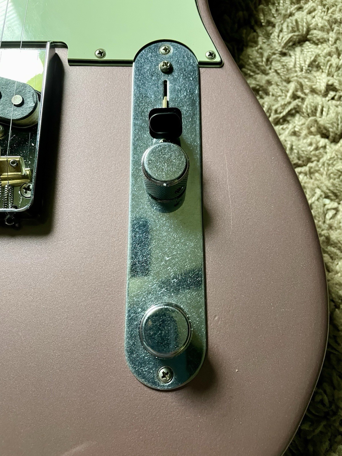 Fender Limited Vintera II Road Worn ’60s Telecaster – Burgundy Mist – Modified