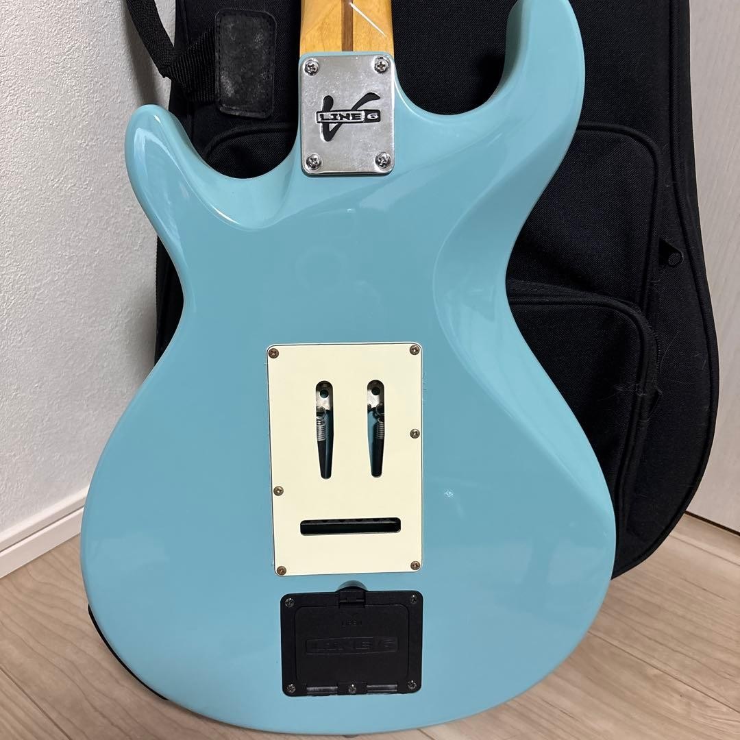 Line6 Variax 600 Electric Guitar Blue Color