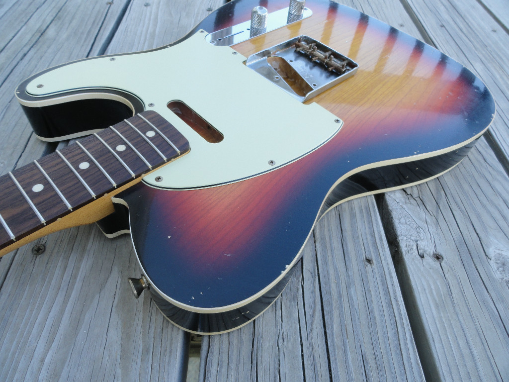MJT Official Custom Order Aged Bound Ash Body USACG Neck & Hardware Mark Jenny