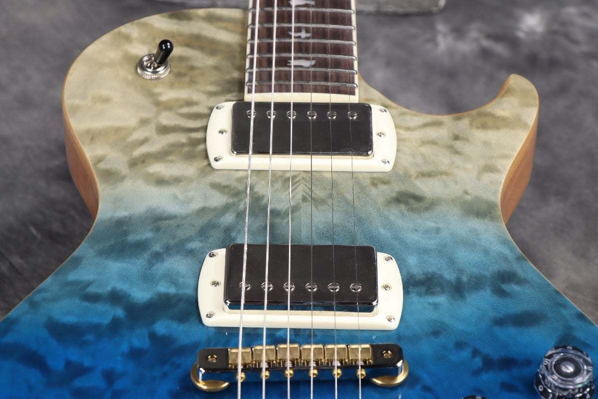 PRS SE 2025 SE McCarty594 Singlecut Quilt -BF- Blue Fade 3.68kg S N CTIH071056