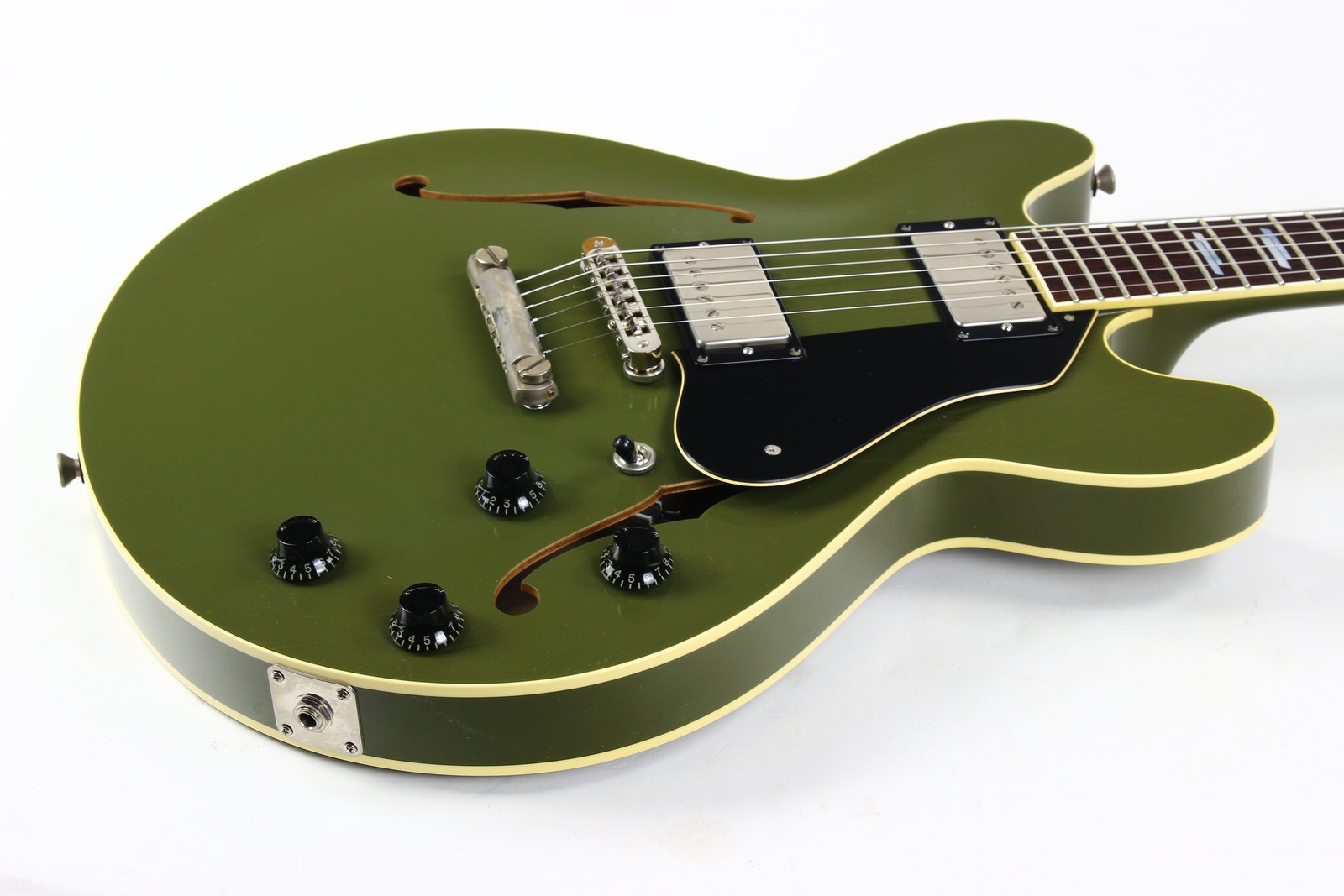 2024 Collings I-35 LC AGED Olive Drab Green | Throbak SLE-101 Plus MXV