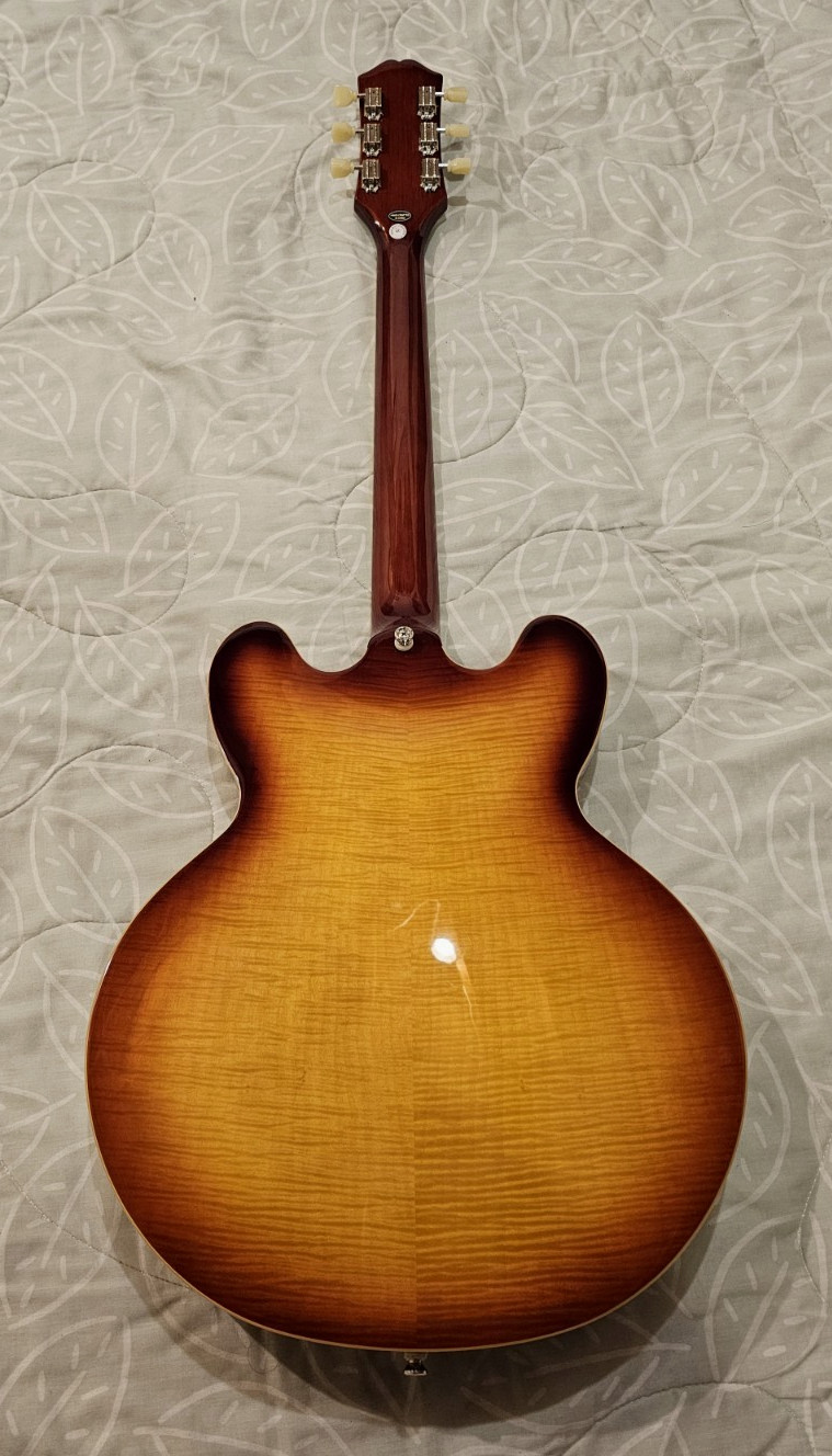 Epiphone Inspired By Gibson Es 335 Figured Ice Tea Burst