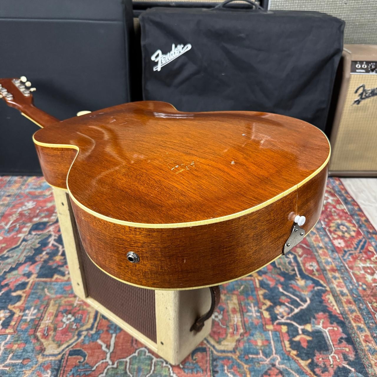 *Video* 1960’s Kay N-1 Hollowbody w/Fralin P-90 Mahogany