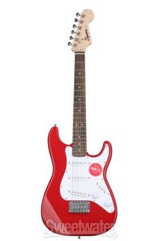 Squier Mini Strat Electric Guitar- Dakota Red with Laurel Fingerboard