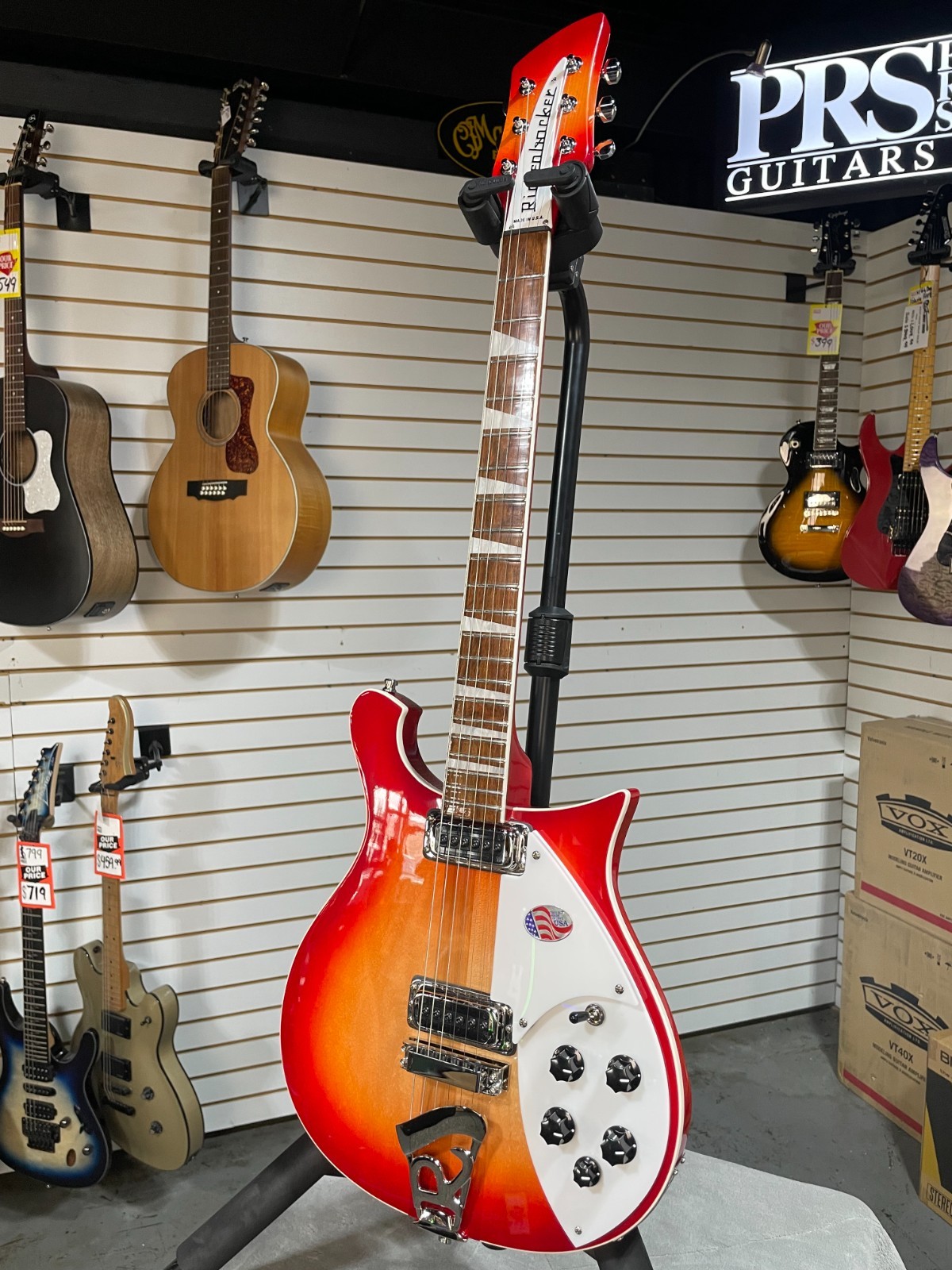 Rickenbacker 620 Electric Guitar – Fireglo w/OHSC #689