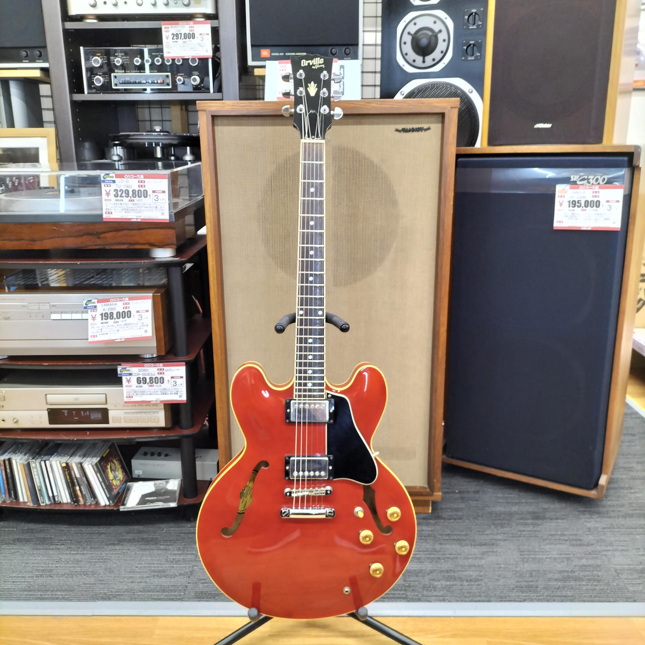ORVILLE BY GIBSON ES-335CH Used Electric Gutiar