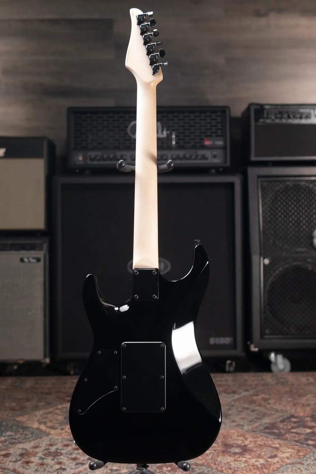 Suhr Standard Thin Burst Limited Edition Electric Guitar – Trans Black with Gig