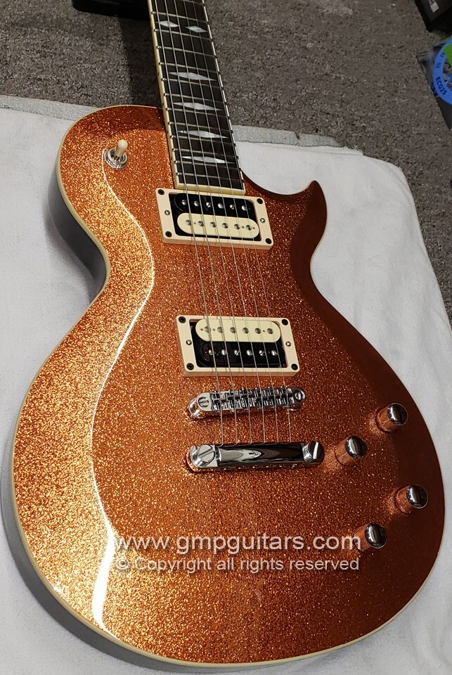 GMP® Guitars Pawn Shop® Special Copper Metal Flake Finish Dan Lawrence