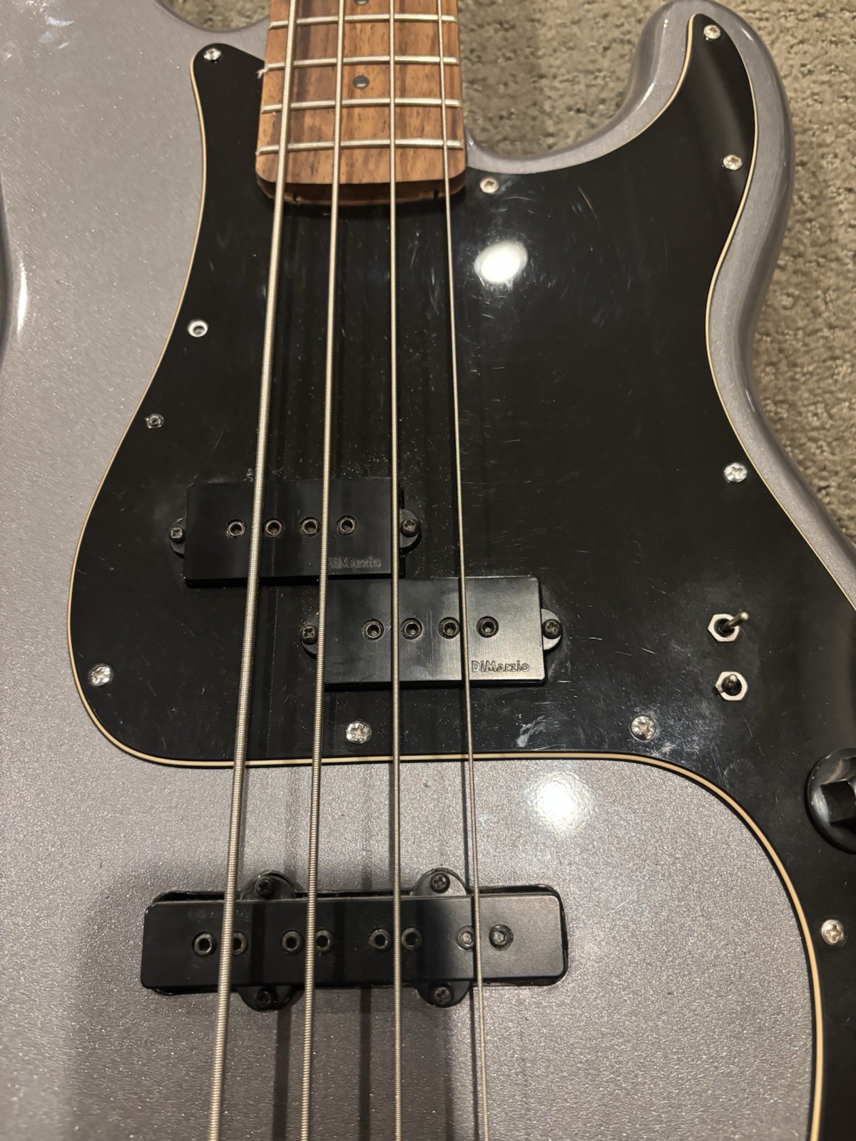 Fender PJ Bass Parts Guitar Rob Bass Dimarzio Pickups