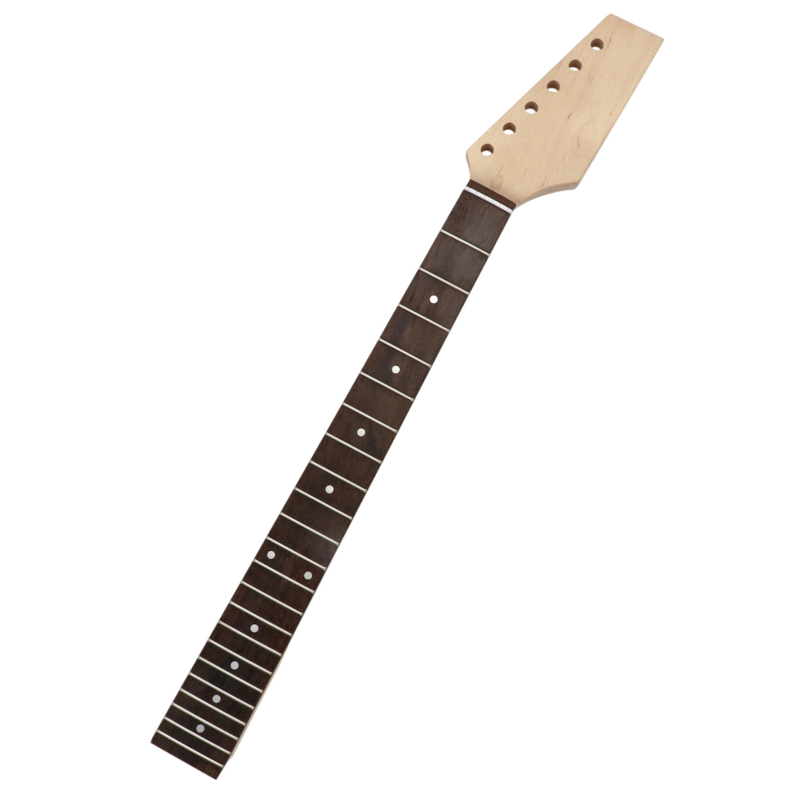DIY Electric Guitar Kit Beginner Kit TL Style Basswood Body with Ash Burl Top CR