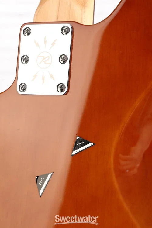 Reverend Descent Baritone Electric Guitar – Purple Punch with Rosewood