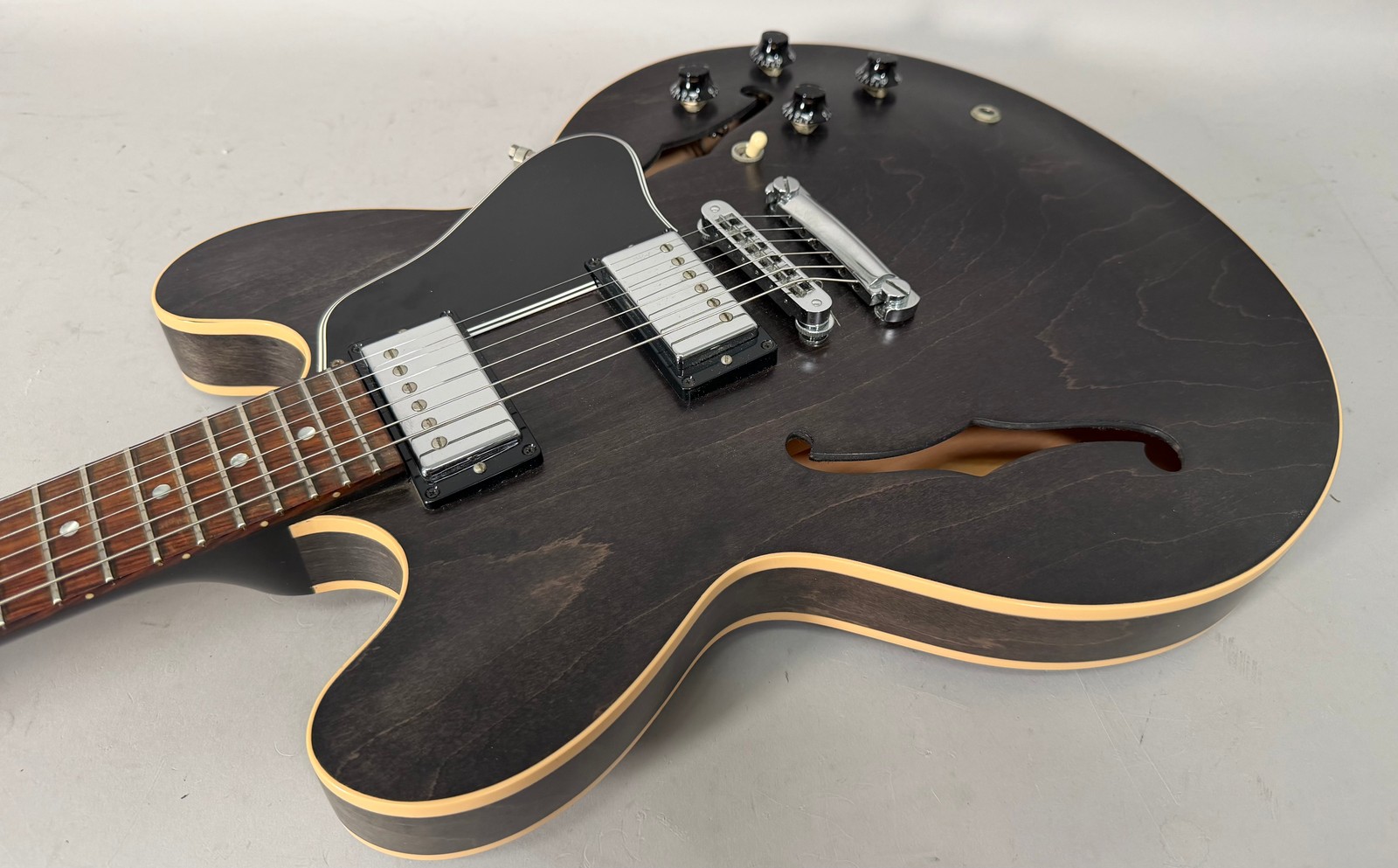 2005 Gibson ES-335 Dot Reissue Satin Transparent-Black w/OHSC
