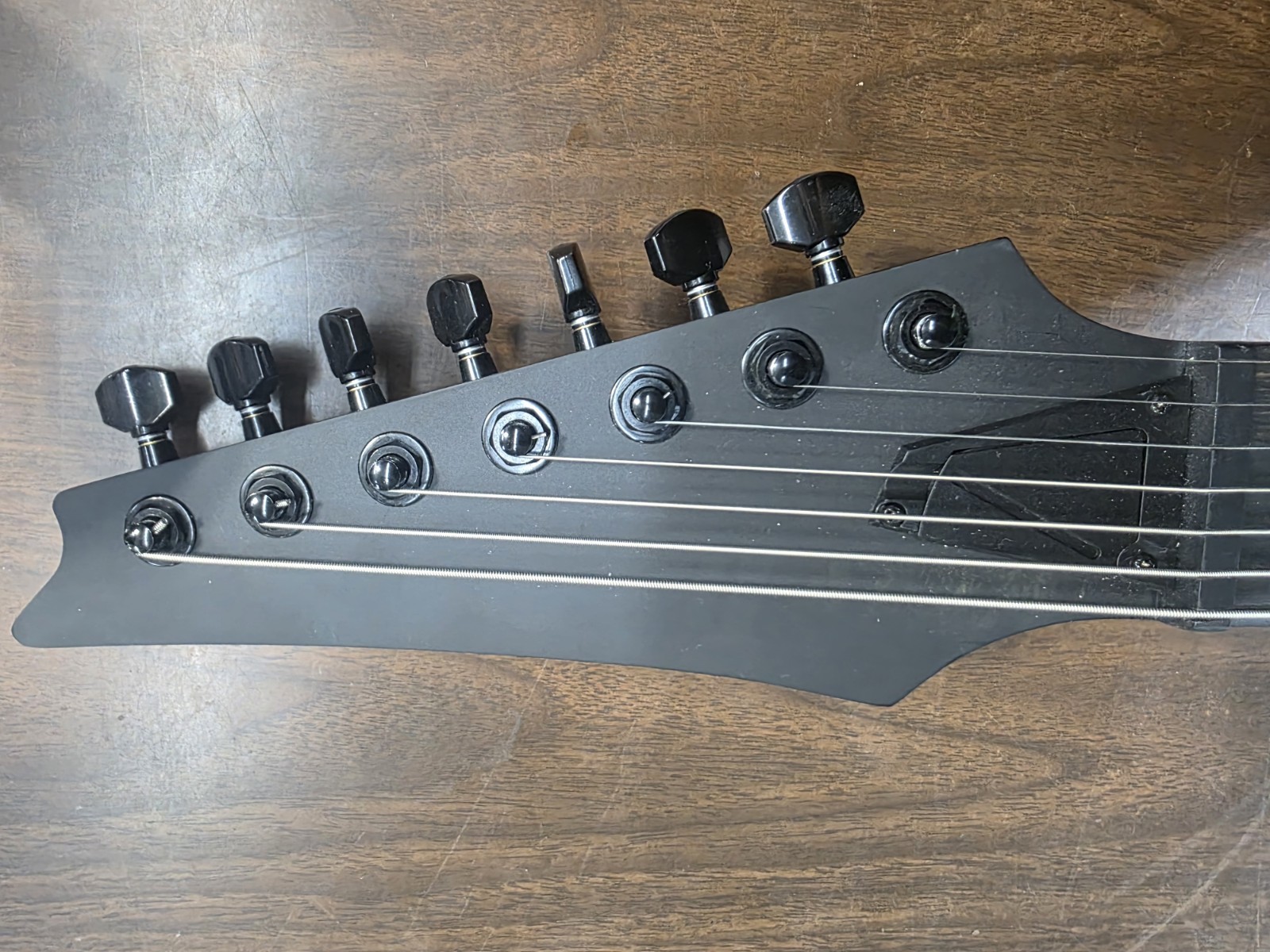 Ibanez RGDRB71BKF RGD Iron Label 7-String Guitar – Black