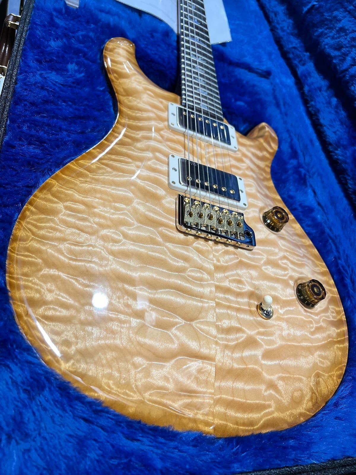 PRS Wood Library Custom 24 Fatback – Custom Color – Quilt 10 Top, Braz 293