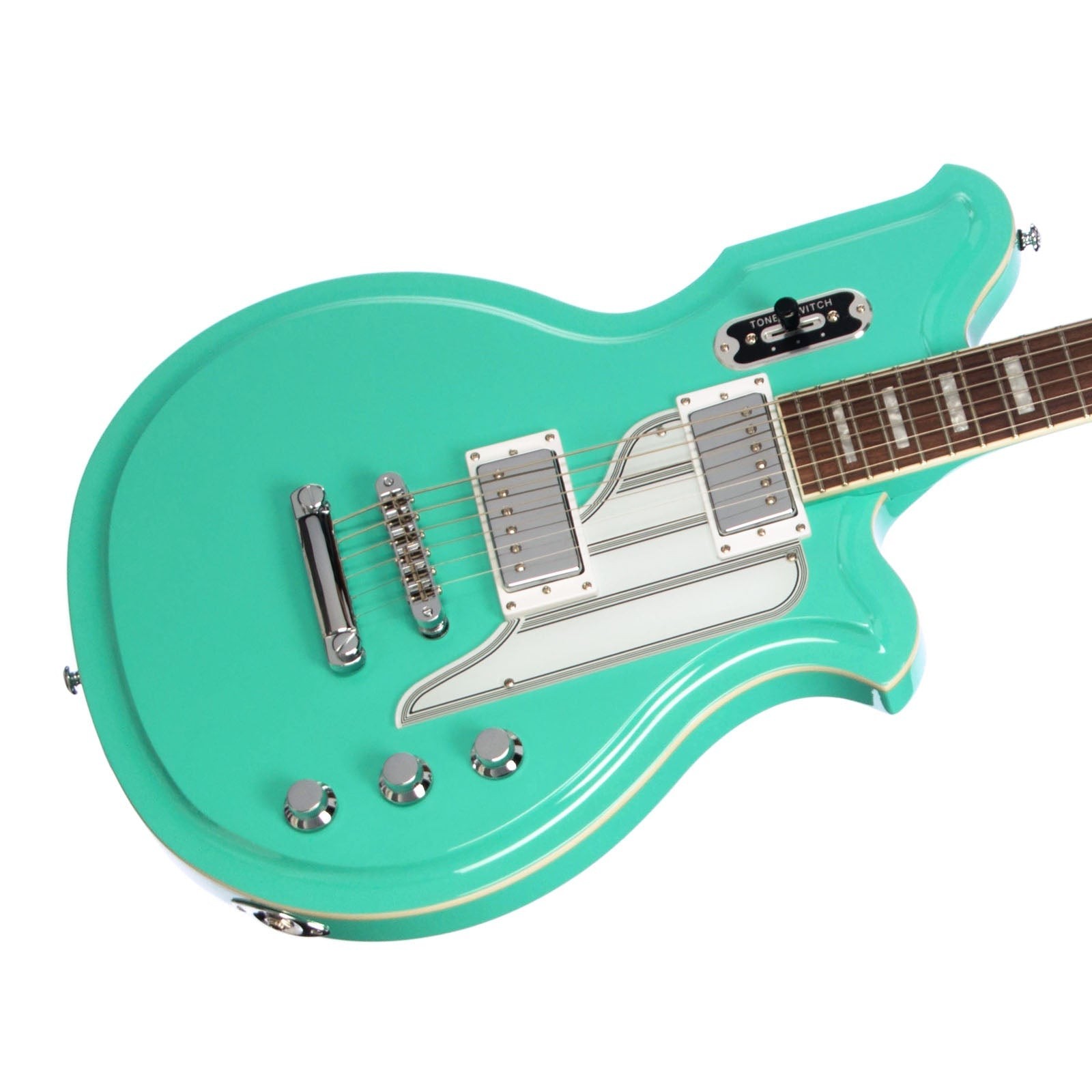 Airline Guitars MAP Baritone Seafoam Green