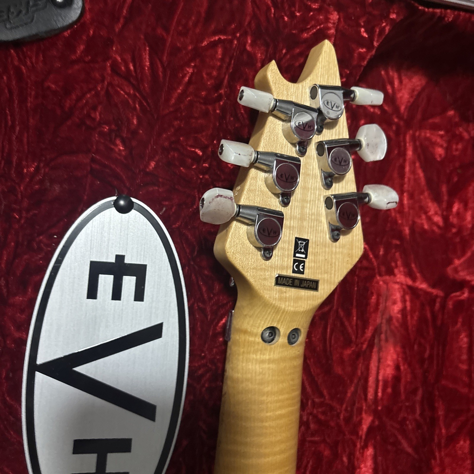 EVH Wolfgang Special Electric Guitar Body Black Hard Case Included