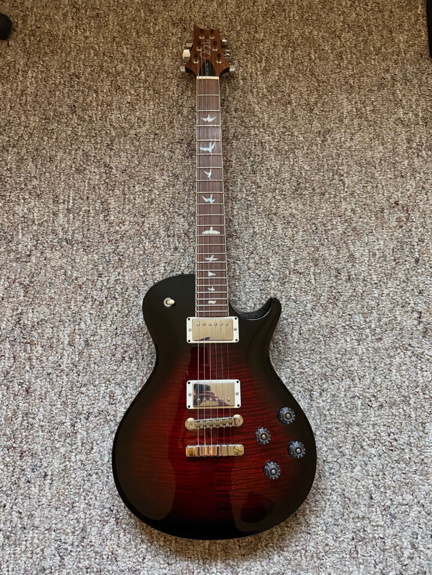 PRS McCarty Singlecut 594 – Fire Red Burst