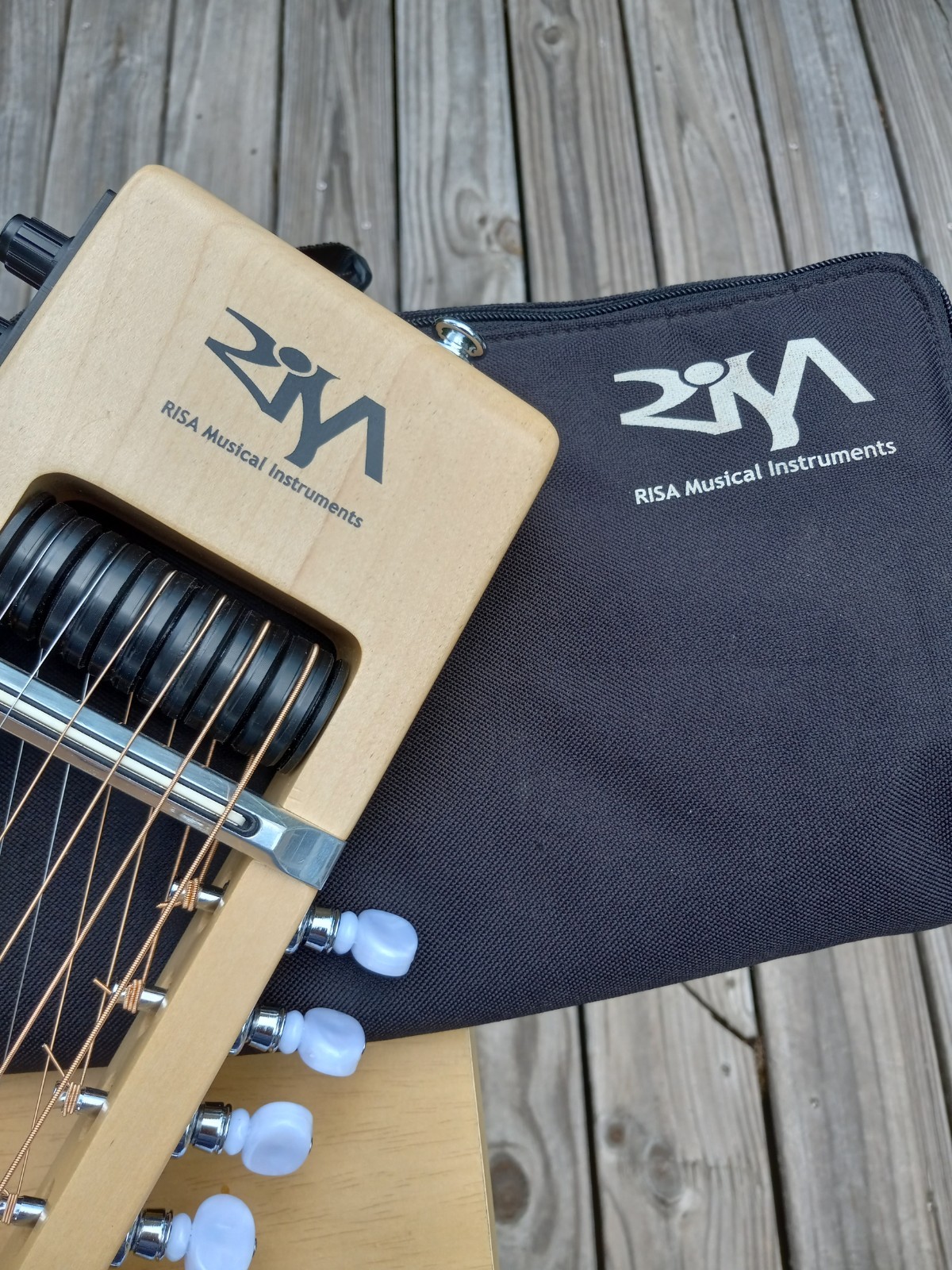 RISA The Stick Travel Electric Guitar With Original Gig Bag UNIQUE
